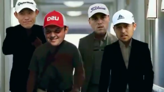 WATCH: Schauffele, Thomas, Morikawa and Reed star in The Hangover